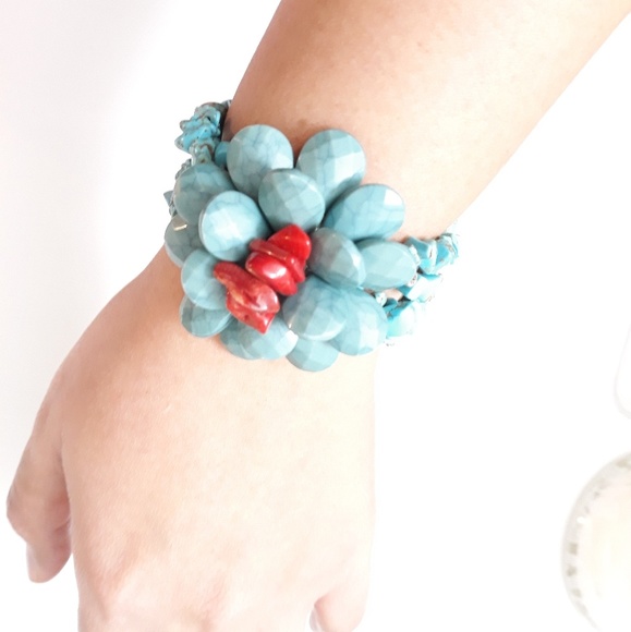 Jules B. beaded necklace + bracelet - Picture 5 of 8